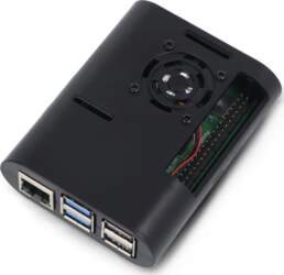 Korpuss Raspberry Pi 5 ar ventilatoru
