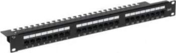 Patch panel 24x RJ-45 Delta PP-24/RJ/6C