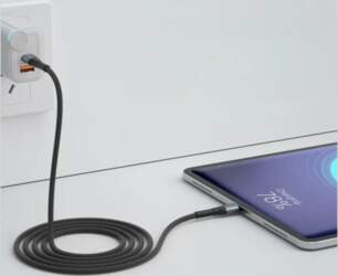 USB-C uz USB-C kabelis 3MK Hyper
