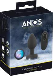 Anālais plug ANOS RC Flashing Butt