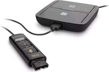 Austiņas Poly MDA480 QD Black POLY