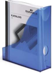 Durable BASIC Zila Caurspīdīga A4 Mape