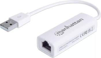 Ethernet adapteris Manhattan USB-A Fast Ethernet