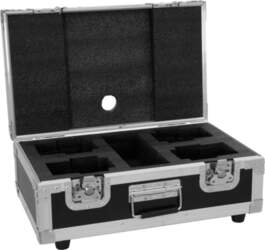 Flightcase Roadinger priekš 4x AKKU Dot