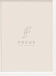 Foto rāmītis Focus Willow balts —
