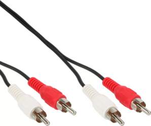 InLine audio kabelis 2x RCA M/M