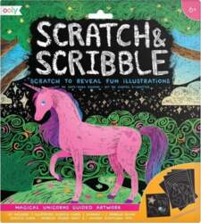 Kolorowe Baloniki Scratch & Scribble Magic