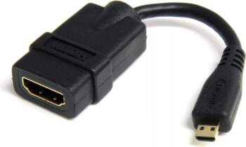 Micro HDMI (Type D) uz HDMI