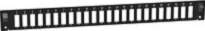 Optiskā patch panel 1U SOLARIX FP2-1U-24SCD-B
