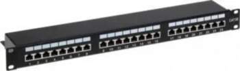 Patch panel 24x RJ-45 Delta PP-24/RJ-C/FTP