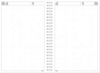 Planner Timer A5 ar punktotām lapām