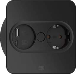 Sokets tips F + USB A