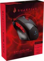 Spēļu pele SUREFIRE Eagle Claw USB