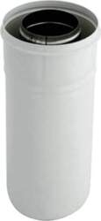 SpiroFlex divsienu caurule 60/100 mm balta