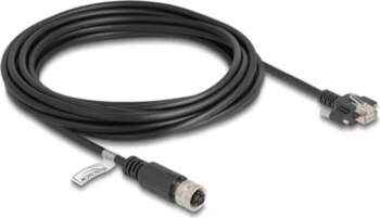 Tīkla kabelis DeLOCK M12 Cable D-coded