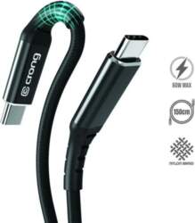 USB-C uz USB-C kabelis Crong Armor