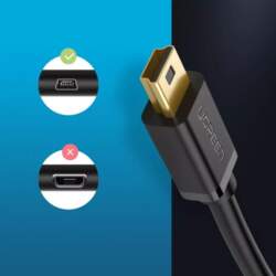 USB datu kabelis UGREEN US132 Mini-USB
