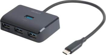 USB hub Deltaco USBC-HUB203 USB Type-C
