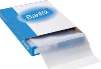 Bantex A4 caurspīdīga mapīte, atverama no