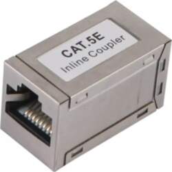 Inline Coupler Equip Cat.5e Shielded