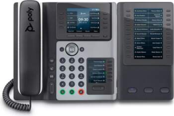 IP telefons POLY Edge E450 PoE