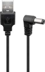 Kabelis GOOBAY USB‑DC 5,5 x
