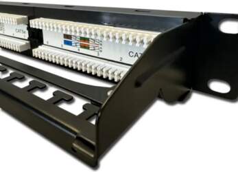 Patch panel DATACOM 19" UTP 24