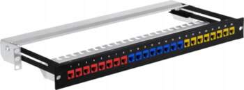 Patch panel Lexi-NET 19" modulāra ekranēta