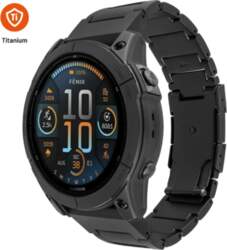 Siksniņa FIXED Titanium Strap Black —