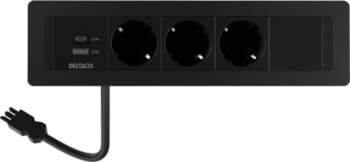 Sokets AC USB A USB C