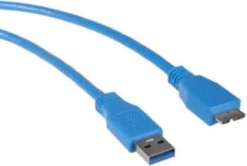 USB A uz Micro‑USB B kabelis