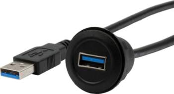 USB A uz USB A kabelis
