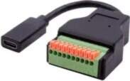USB-C adapters Exsys EX-49124 — USB