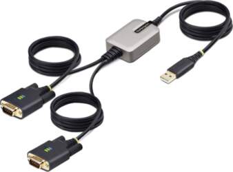 USB uz sērijas adaptera kabelis StarTech