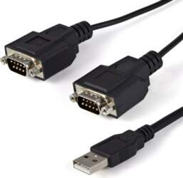 USB uz sērijas adaptera kabelis StarTech