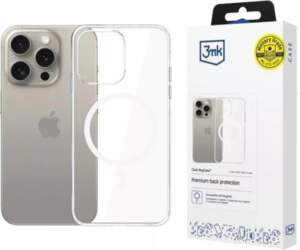 Vāks 3MK Clear MagCase iPhone 15