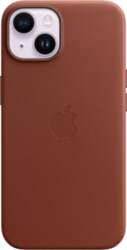 Vāks Apple iPhone 14 Leather Case