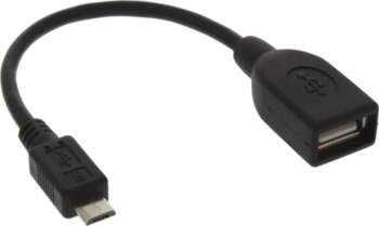 Adaptera kabelis Intos Micro USB OTG
