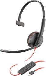 Austiņas Poly Blackwire 3210 Monaural USB-C