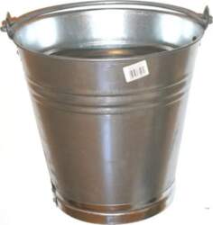 Cinkots tērauda spainis 10 l —