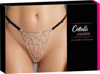 Cottelli Collection String Rhinestone Net melni