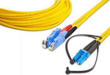 Duplex šķiedru patch vads Lightwin LSH