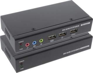 InLine DVI USB KVM Extender caur