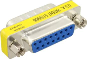 InLine Mini Gender Changer 15 Pin