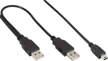 InLine USB Mini-Y Kabelis 2x Type