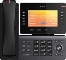 IP tālrunis snom technology D892M melns
