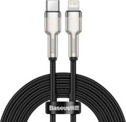 Kabelis Baseus Cafule 2m Melns Lightning