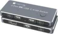 KVM slēdzis TECHLY IDATA KVM-DPC8K —