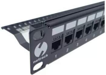 Patch panel NETRACK 19" tukša 24