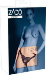 Strap-on ZADO Leather String S-L Black